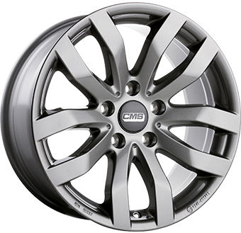 Alu kola CMS C22, 17x7.5 5x114.3 ET40, černá lesklá