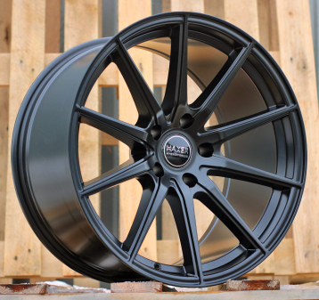 Alu kola Haxer HX034, 19x10 5x120 ET35, černá matná (zátěžová)