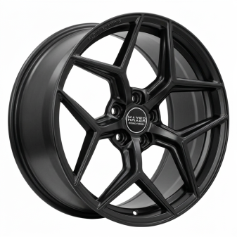 Alu kola Haxer HX04F, 19x8.5 5x112 ET40, černá matná (zátěžová)