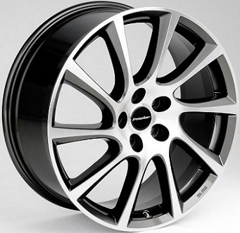 Alu kola IRMSCHER TURBO-STAR, 16x6 5x110 ET35, šedivá + leštění