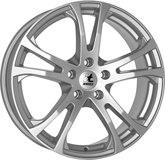 Alu kola IT WHEELS 2 MICHELLE, 14x5.5 4x108 ET40, stříbrná