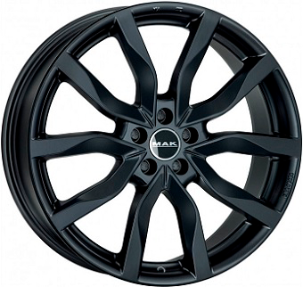 Alu kola MAK HIGHLANDS, 21x9 5x108 ET38, černá lesklá (zátěžová)