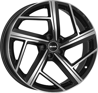 Alu kola MAK QVATTRO, 18x8 5x112 ET39, titanová (zátěžová)