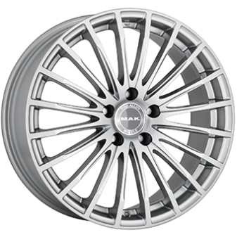 Alu kola MAK STARLIGHT, 19x8.5 5x112 ET45, černá matná + leštění