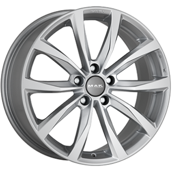Alu kola MAK WOLF, 18x7.5 5x112 ET51, stříbrná