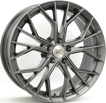 Alu kola MILLE MIGLIA 1020, 19x8.5 5x114.3 ET40, černá lesklá + leštění