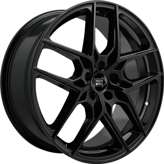 Alu kola Mille Miglia MM1004, 17x7.5 5x110 ET30, černá lesklá