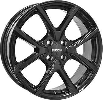 Alu kola MONACO WHEELS 2 CL2, 17x7 4x108 ET32, černá lesklá