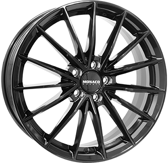 Alu kola MONACO WHEELS GP14, 19x8 5x112 ET45, černá lesklá (zátěžová)