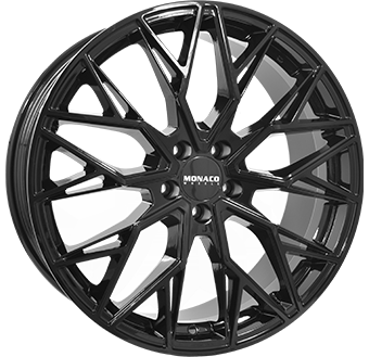 Alu kola MONACO WHEELS GP15, 19x8 5x114.3 ET45, černá lesklá (zátěžová)