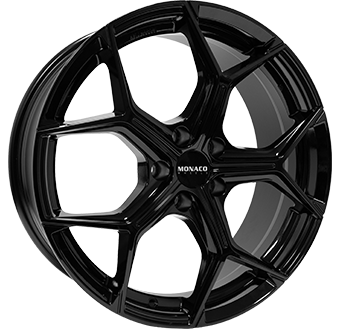 Alu kola MONACO WHEELS GP16, 20x8 5x112 ET44, černá lesklá