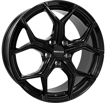 Alu kola MONACO WHEELS GP16, 18x8 5x112 ET39, černá lesklá