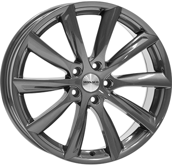 Alu kola MONACO WHEELS GP6, 19x8.5 5x112 ET45, černá lesklá (zátěžová)