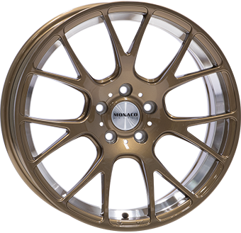 Alu kola MONACO WHEELS MIRABEAU, 18x8 5x120 ET35, černá matná + leštění