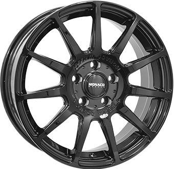 Alu kola MONACO WHEELS RALLYE, 17x7 4x100 ET40, tmavě šedivá matná