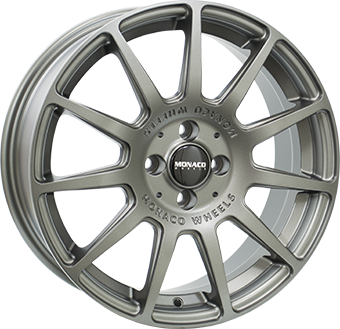 Alu kola MONACO WHEELS RALLYE, 17x7 4x100 ET40, černá lesklá