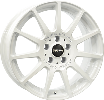 Alu kola MONACO WHEELS RALLYE, 17x7 4x100 ET40, černá lesklá