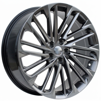 Alu kola Racing Line A1353, 20x8 5x114.3 ET30, titanová metalíza