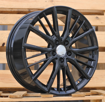 Alu kola Racing Line A5824, 19x8 5x112 ET50, černá lesklá