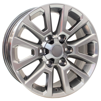 Alu kola Racing Line B1072, 17x7.5 6x139.7 ET25, titanová metalíza (zátěžová)