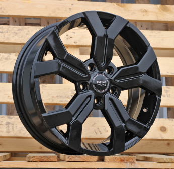 Alu kola Racing Line B1110, 16x6.5 5x114.3 ET50, černá lesklá