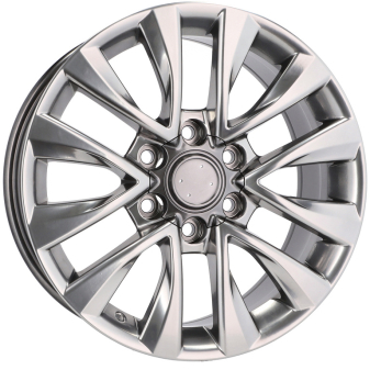 Alu kola Racing Line B1115, 20x8.5 6x139.7 ET35, titanová metalíza