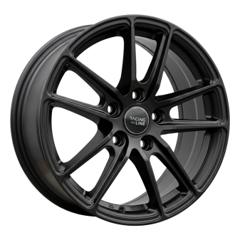 Alu kola Racing Line B1155, 16x7 5x112 ET42, černá matná