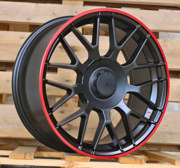 Alu kola Racing Line B1268, 18x8.5 5x112 ET35, černá matná