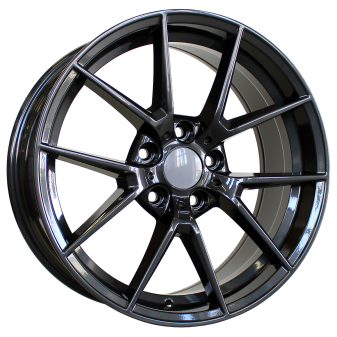 Alu kola Racing Line B1416, 18x8 5x112 ET27, černá lesklá