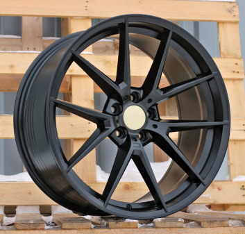 Alu kola Racing Line B1416, 20x8.5 5x112 ET25, saténová černá (zátěžová)