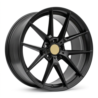 Alu kola Racing Line B1416, 20x8.5 5x112 ET25, saténová černá (zátěžová)