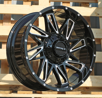 Alu kola Racing Line B1544, 20x9 12x135 ET, černá lesklá (zátěžová)