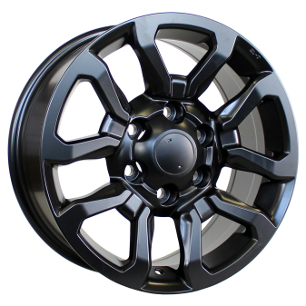 Alu kola Racing Line B1623, 17x7.5 6x139.7 ET30, černá matná (zátěžová)
