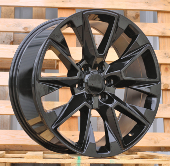Alu kola Racing Line B1752, 22x9 6x139.7 ET24, černá lesklá (zátěžová)