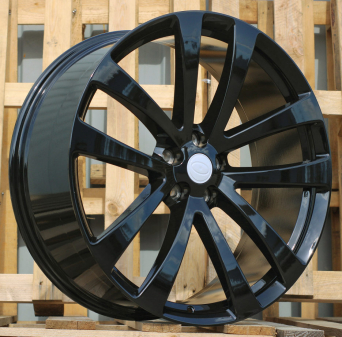 Alu kola Racing Line B1796, 23x9.5 5x120 ET40, černá lesklá