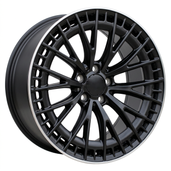 Alu kola Racing Line B1877, 22x9 5x112 ET40, černá + leštění