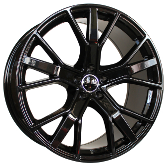 Alu kola Racing Line B5131, 22x10 5x112 ET21, černá lesklá (zátěžová)