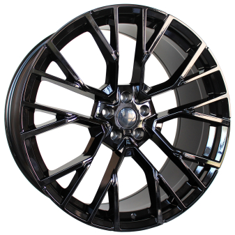 Alu kola Racing Line B5769, 21x10.5 5x112 ET43, černá lesklá