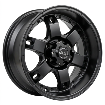 Alu kola Racing Line BK749, 16x8 5x114.3 ET-10, černá matná