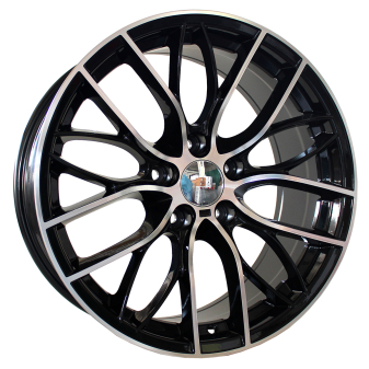 Alu kola Racing Line BK796, 19x8.5 5x120 ET35, černá + leštění