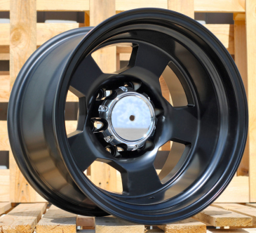 Alu kola Racing Line BY472, 15x10 6x139.7 ET-52, černá matná (zátěžová)