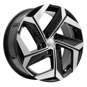 Alu kola Racing Line D1926, 19x7.5 5x114.3 ET51, černá + leštění