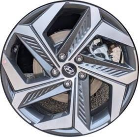 Alu kola Racing Line D1926, 18x7.5 5x114.3 ET51, šedivá + leštění