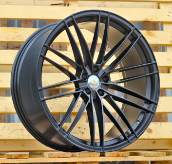Alu kola Racing Line F1995, 23x10 5x112 ET15, černá matná (zátěžová)