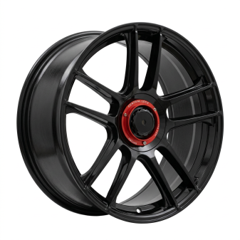 Alu kola Racing Line F9826, 19x8.5 10x100 ET45, černá lesklá