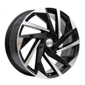 Alu kola Racing Line FBX170, 18x8 5x112 ET45, černá + leštění