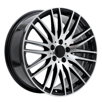 Alu kola Racing Line FBX244, 18x8.5 5x112 ET42, černá + leštění