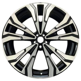 Alu kola Racing Line FBX307, 22x9.5 5x112 ET32, černá + leštění (zátěžová)
