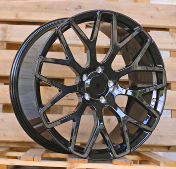 Alu kola Racing Line FMB21, 22x10 5x130 ET35, černá lesklá