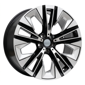 Alu kola Racing Line H3521F, 20x8.5 5x112 ET28, černá + leštění